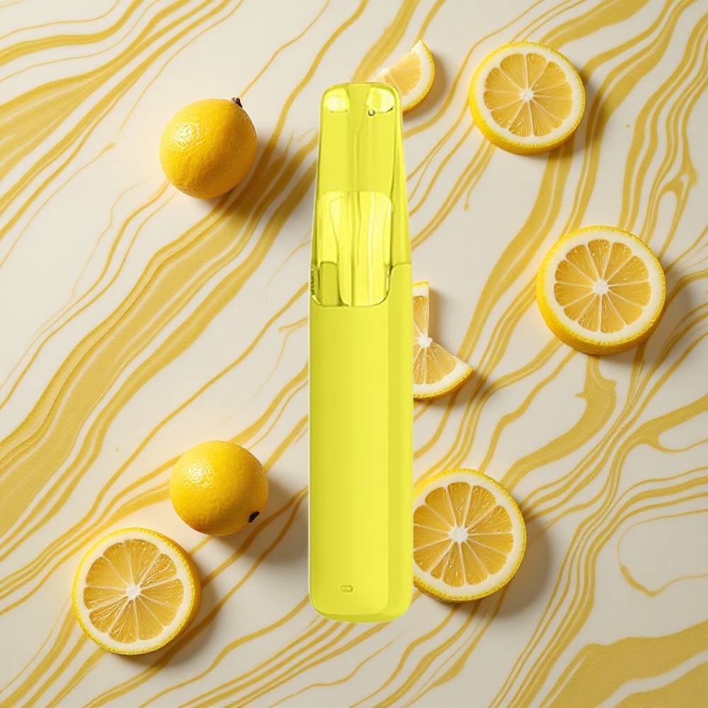 Citronu-Ananāsu Snowplus Dash 4000 Puffs Disposable Device ar Keramikas Atomizeru un 530 mAh Akumulatoru