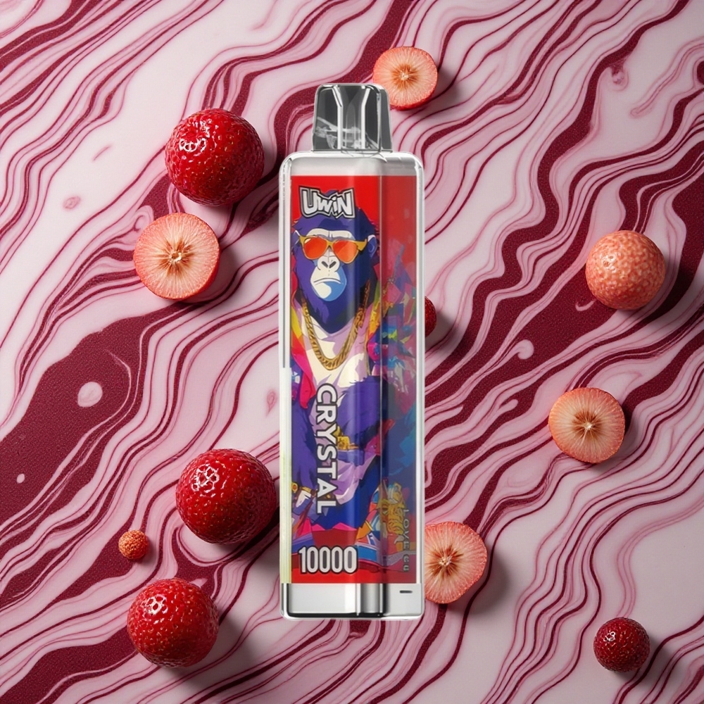 Mīlestība 66 (Love 66) UWIN Crystal 10000 Puffs Vienreizlietojamais Vape ar RGB apgaismojumu, Nikotīna stiprums: 0%, 2%, 3%, 5%