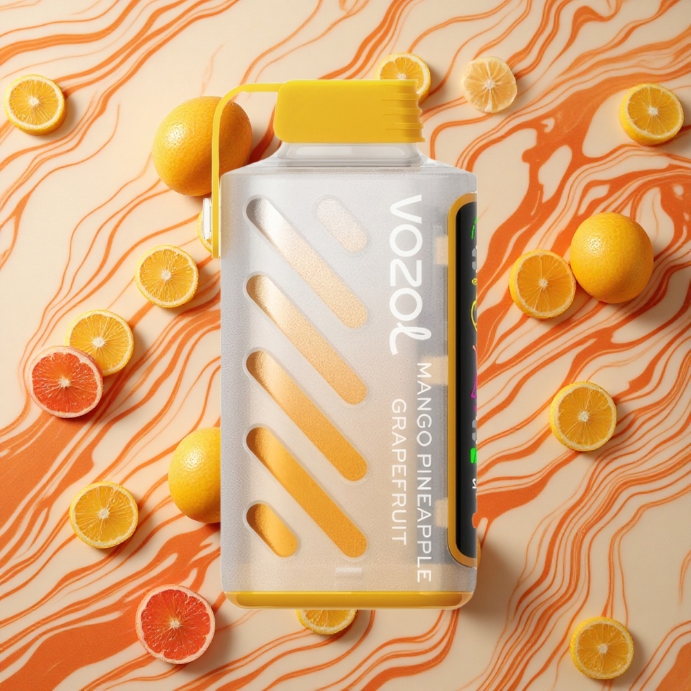 Mango Ananāsu Greipfrūts VOZOL Gear Power 20000 Iekšējās šķidruma ietilpība: 20mL Vienreizlietojamais Vape