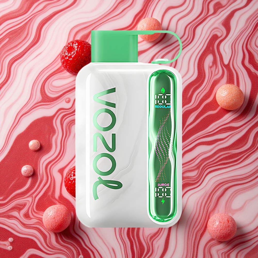 Arbūza gumijas garšas VOZOL STAR līdz 40000 piepufēm 1000mAh baterija 20/50mg/ml nikotīna līmenis