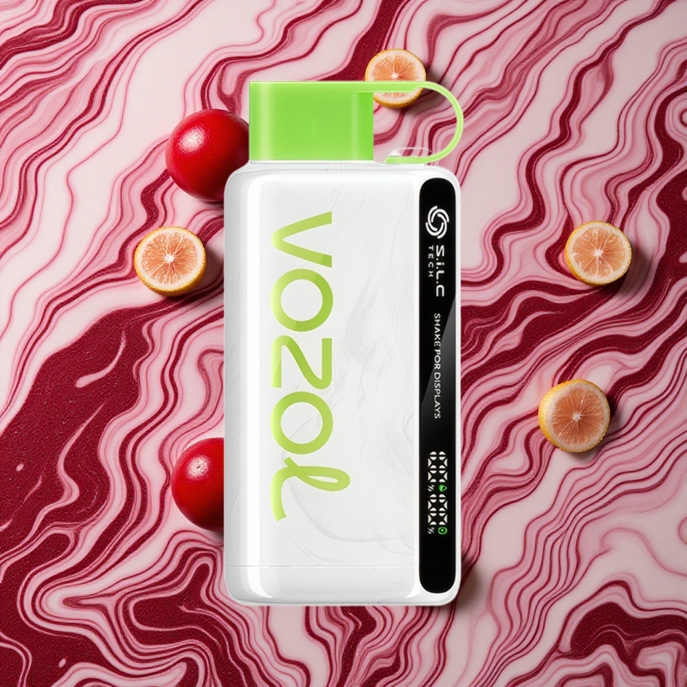 Ķiršu laima garša VOZOL STAR līdz 9000/12000 ieelpas 650mAh akumulatora ietilpība