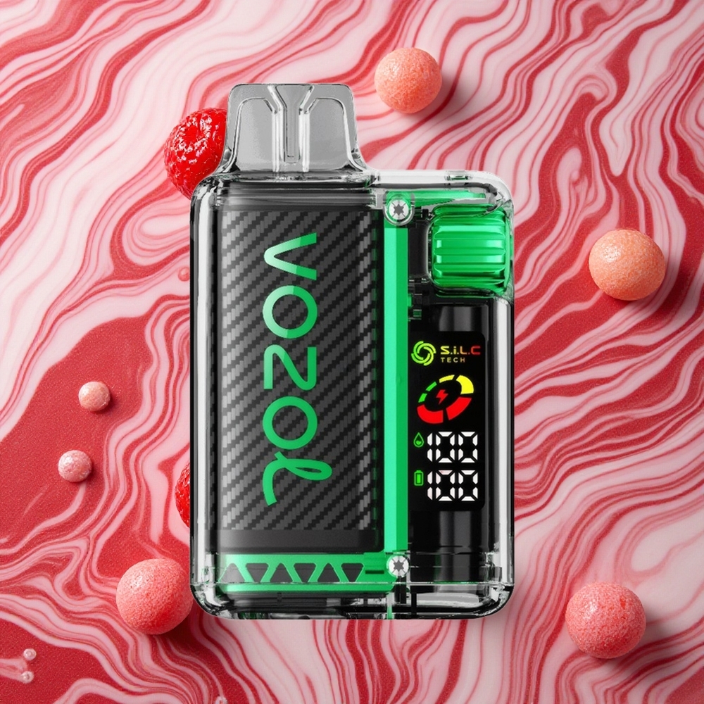 Arbūza Burbuļu gumijas garša VOZOL Vista 20 000 piepūšanas 2% nikotīna stiprums 650mAh uzlādējama baterija