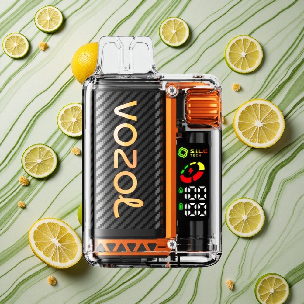 Citrons un laima garša VOZOL Vista 20 000 ieelpu Uzlādējama baterija: 650mAh, Nikotīna stiprums: 2%