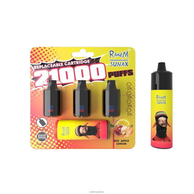 RandM Sunax 21000 gaisa plūsmas kontroles pod maināma vape ierīce 1gab - RandM Tornado Latvia zemeņu arbūzs V4NHV271