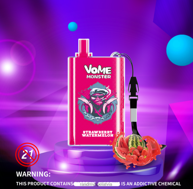 RandM Vome Monster 10000 gaisa plūsmas kontroles vape pod ierīce 1gab - RandM Vape Review sulīgs ledus V4NHV277