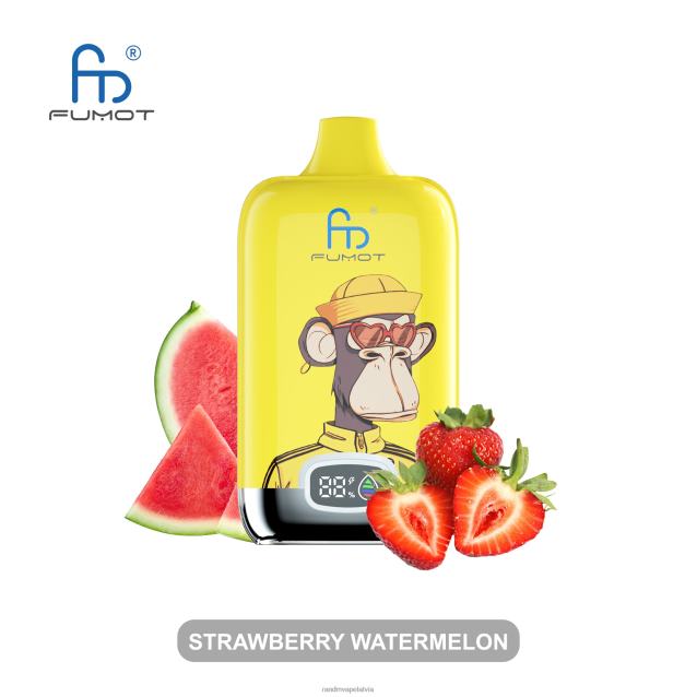 Fumot Original RandM Digital Box 12000 akumulatora un šķidruma displeja vape ierīce - Best RandM Vape Flavours ledus pop V4NHV10