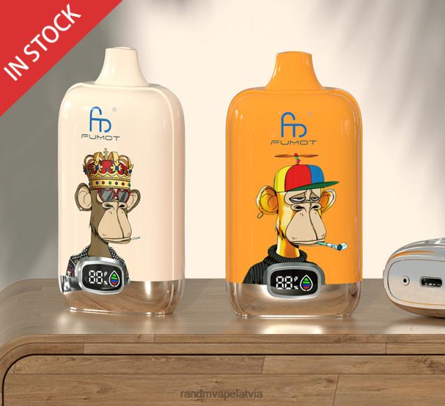 Fumot Original RandM Digital Box 12000 akumulatora un šķidruma displeja vape ierīce - RandM Vape Store sajauktas ogas V4NHV13