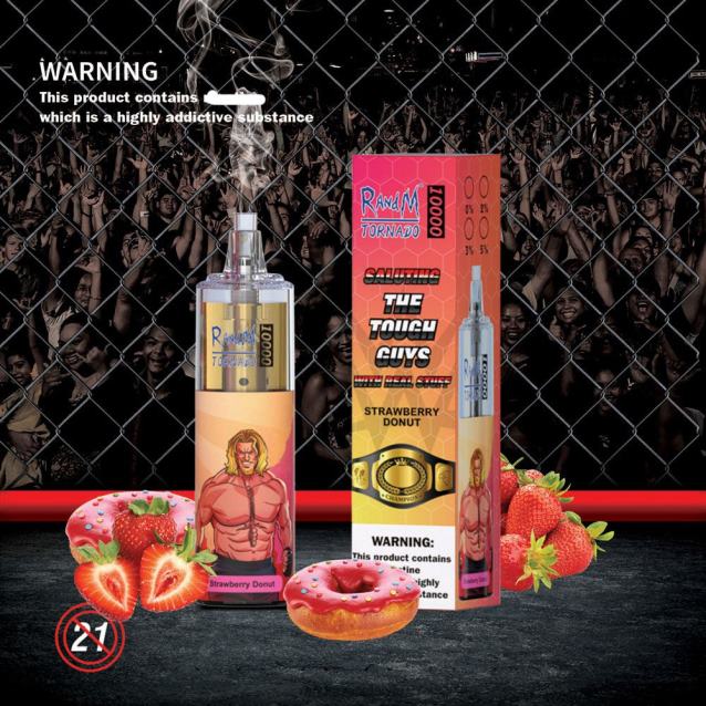 RandM Tornado 10000 gaisa plūsmas kontroles vape ierīce 1gab - Best RandM Vape Flavours melleņu skāba aveņu V4NHV120