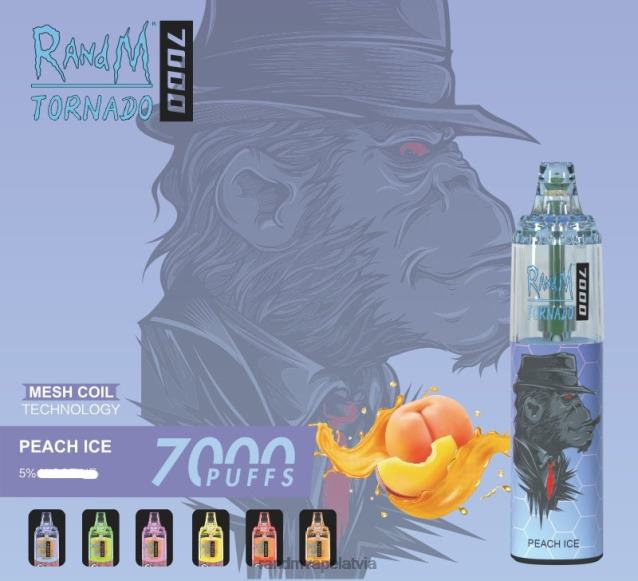 RandM Tornado 7000 gaisa plūsmas kontroles vape ierīce 1gab - RandM Tornado Online Shop forša piparmētra V4NHV164